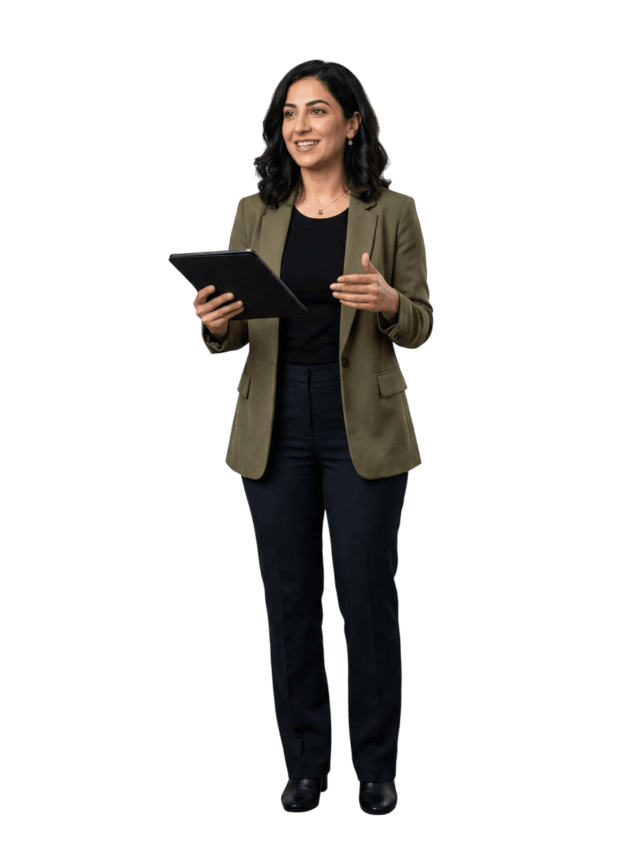 Educator teaching on the Kulturah platform